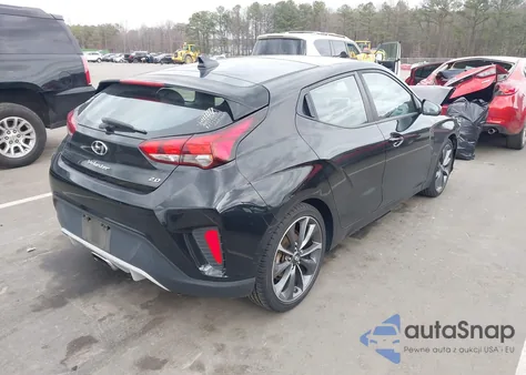 2019 Hyundai Veloster 2.0 Premium z USA, uszkodzony, nr VIN KMHTG6AF7KU005752